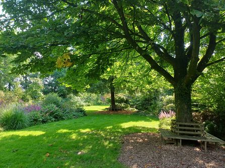 Ansicht des Mori-Garten in Odisheim